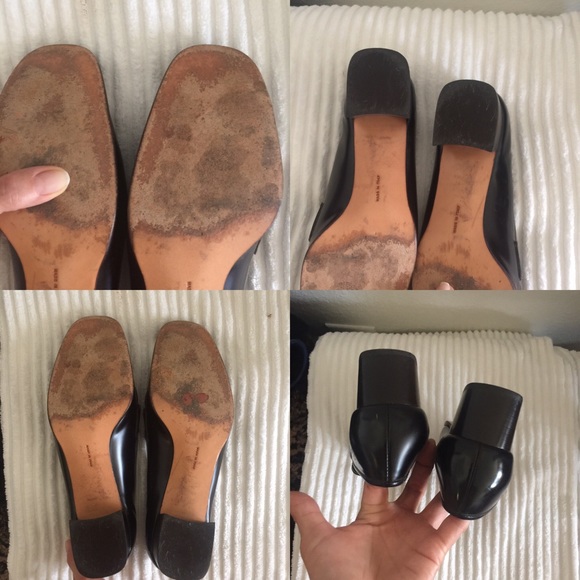 Blocked heal brown loafers - Picture 6 of 8